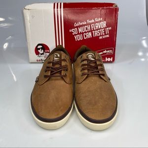 RADII CASUAL THE JAX MOKA FG LEATHER MOKA sz 8.5